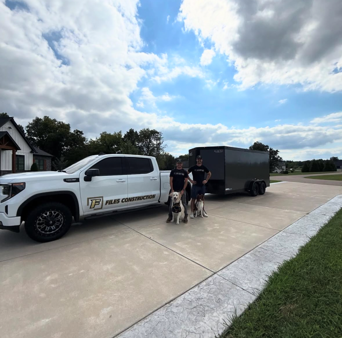 Team on site